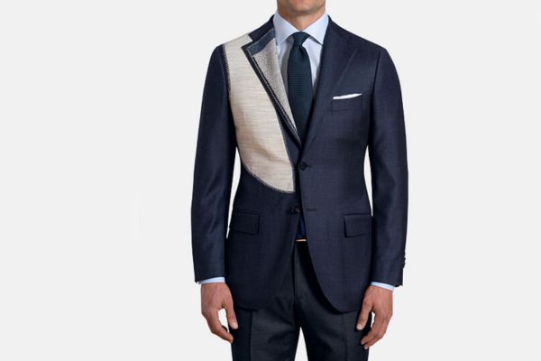 half canvassed suit