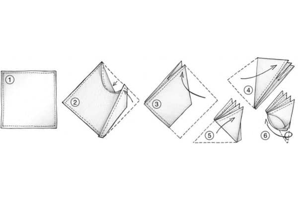 peacock fold